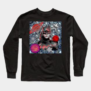 Comic Space Girl Long Sleeve T-Shirt